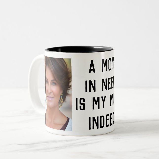 Mom mugs modern mom love BFF coffee mug (Front Left)