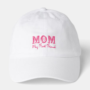​Mom My First Friend - Elegant Mother’s Day Hat