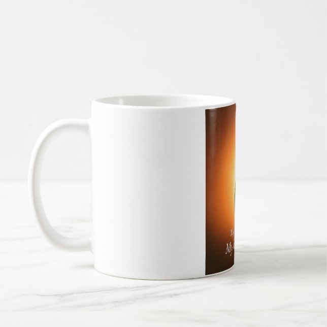 Mom: My First Friend, My Forever Hero | Heartfelt  Coffee Mug (Left)
