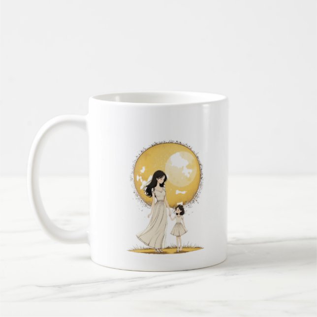 Mom, My Guiding Sunshine Heartwarming Mother’s Day Coffee Mug (Left)