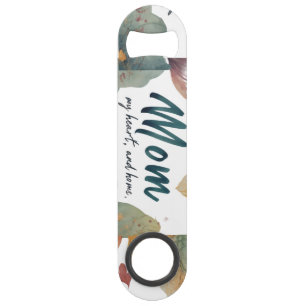 Mom: My Heart, My Home Bar Key