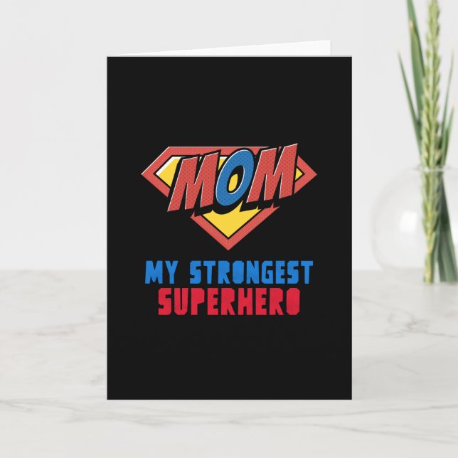 MOM My Strongest Superhero Card (Front)