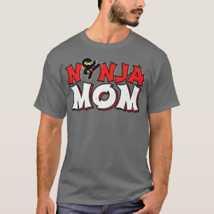 Mom Ninja Shirt - Mom of the Birthday Ninja for Mo