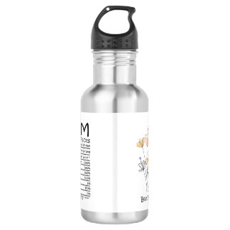 Mom Nutrition Facts Bottle Wrap - Gift for Mom