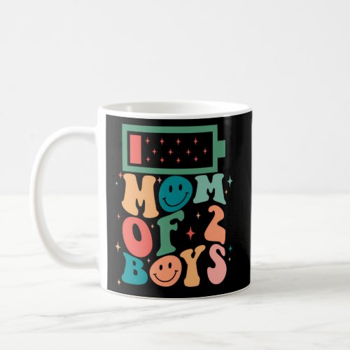 Mom Of 2 From Son Mothers Day Coffee Mug
