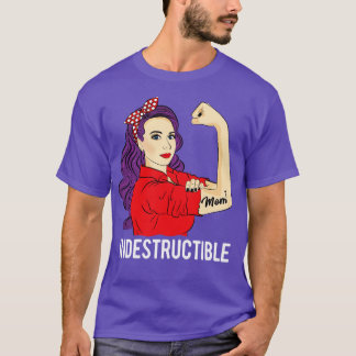 Mom of 7 Indestructible Mom7 Mothers Day T-Shirt