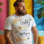 Mom Of A One Year Old | First Bee-day T-Shirt<br><div class="desc">It's your little honey bee's first birthday - celebrate with a sweet,  stylish birthday tshirt! Featuring a modern birthday greeting template,  and boho images of bees,  honeycomb,  and hives. Welcome friends and family to join the buzzing celebration!</div>