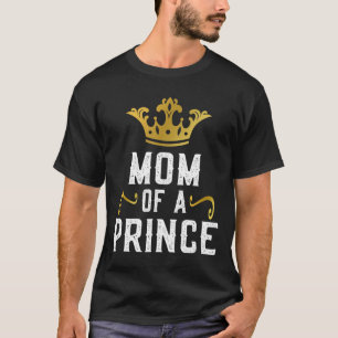 Mom Of A Prince Mother's Day Mom & Son Mat T-Shirt