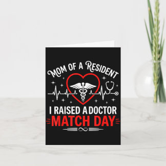 Mom of a resident residency match dayMom of a resi Card