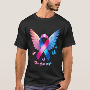 Mom of an Angel Pregnancy and Infant Loss Awarenes T-Shirt