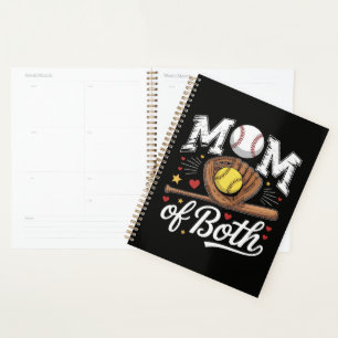 Mom of Both Game Day Baseball Softball Planner