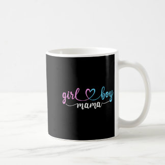 Mom of both mama of boys and girls coffee mug