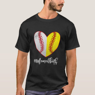 Mom Of Both Softball T-Shirt