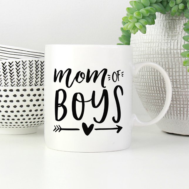 Mom of Boys Coffee Mug (Creator Uploaded)