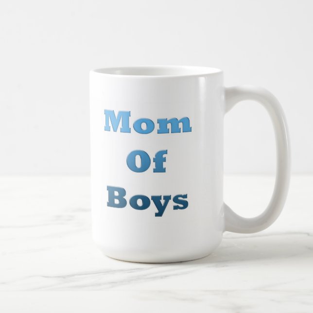 Mom Of Boys Mug (Right)
