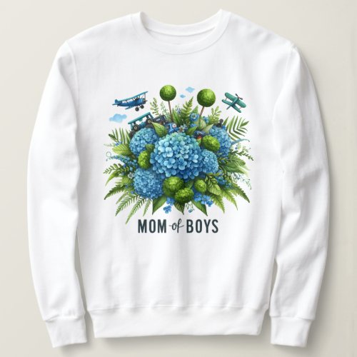 Mom of boys  sweatshirt