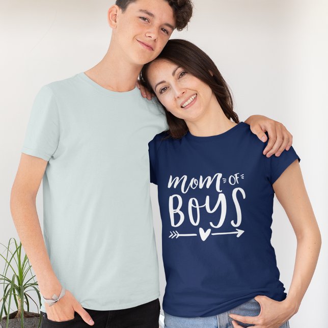 Mom of Boys T-Shirt (Creator Uploaded)