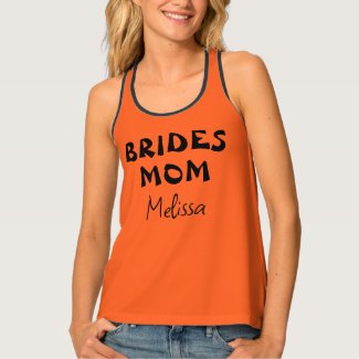 Mom Of Bride | Orange Halloween Party Name