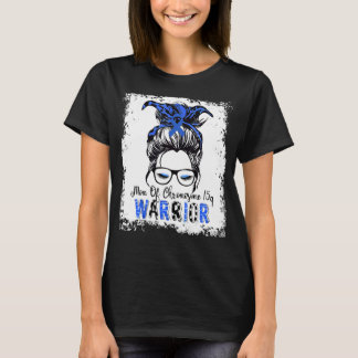 Mom Of Chromosome 15q Warrior  Blue Ribbon Awarene T-Shirt