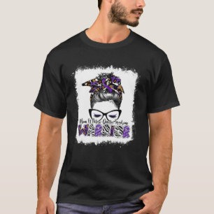 Mom Of Ehlers-Danlos Syndrome Warrior Women Hair T-Shirt
