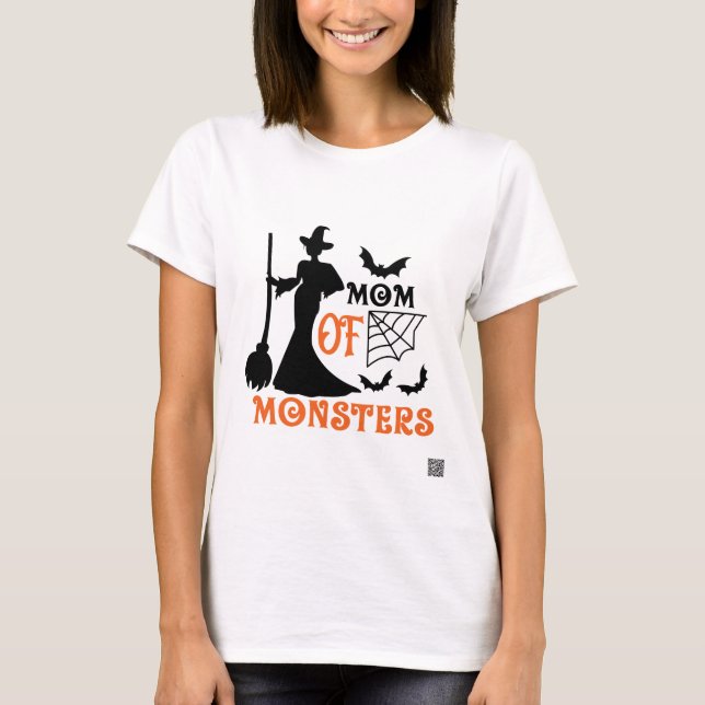 Mom Of Monsters T-Shirt (Front)