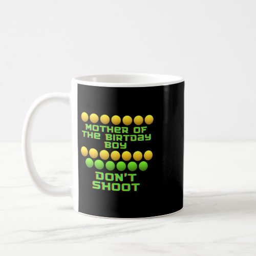 Mom of Mother of Birthday Boy 2Foam Ball Birthday  Coffee Mug