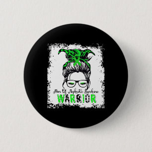 Mom Of Nephrotic Syndrome Warrior Green Ribbon Mom Button