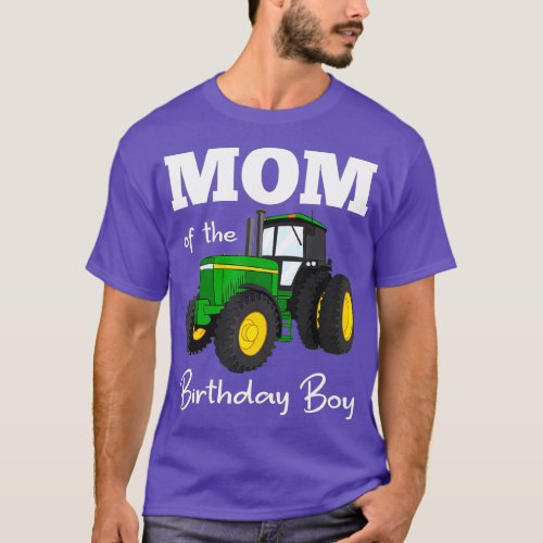 Mom of the birthday boy 30  T_Shirt
