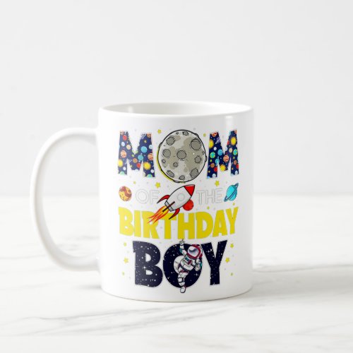 Mom of the birthday boy 32   coffee mug