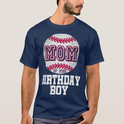 Mom of the birthday boy 35  T_Shirt