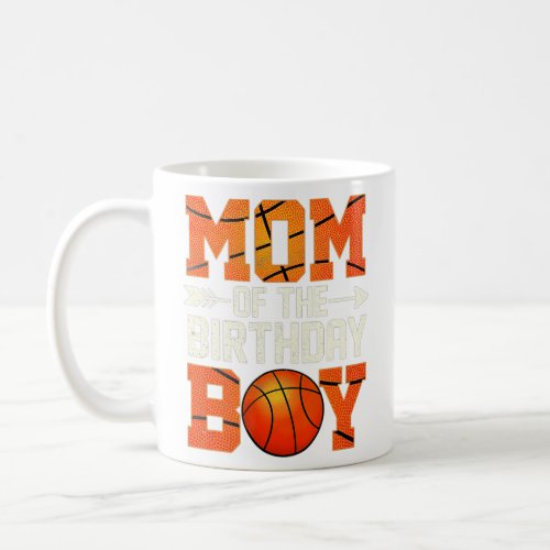 Mom of the birthday boy 36   coffee mug