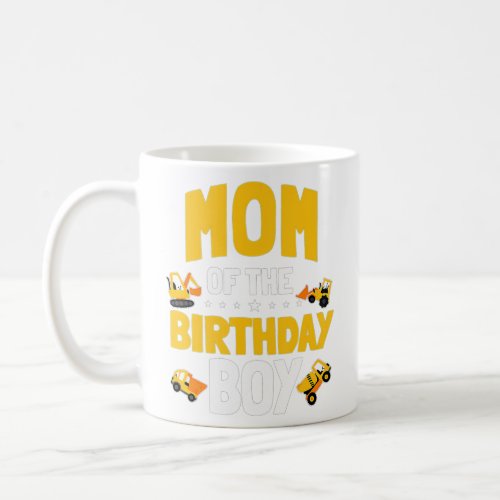 Mom of the birthday boy 41   coffee mug