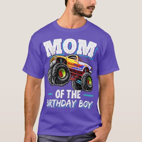 Mom of the birthday boy 62  T_Shirt