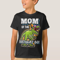 Mom of the Birthday Boy Matching Family Dinosaur B