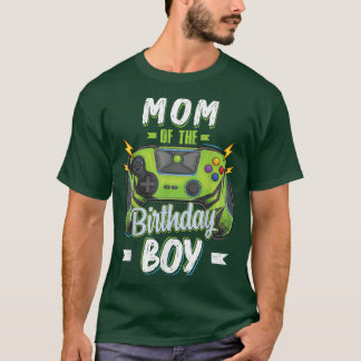 Mom of the Birthday Boy Matching family Video Game T-Shirt