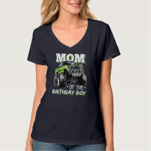 Mom of the Birthday Boy Monster Truck Birthday Nov T-Shirt