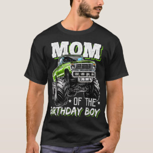 Mom of the Birthday Boy Monster Truck Birthday Nov T-Shirt
