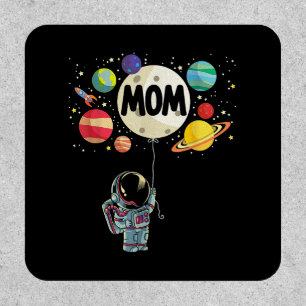 Mom of The Birthday Boy Space Astronaut 1st Birthd Patch
