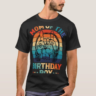 Mom Of The Birthday Boy Video Game Shirt Gamer Mom