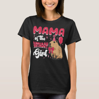 Mom Of The Birthday Girl Design outfit gifts birth T-Shirt