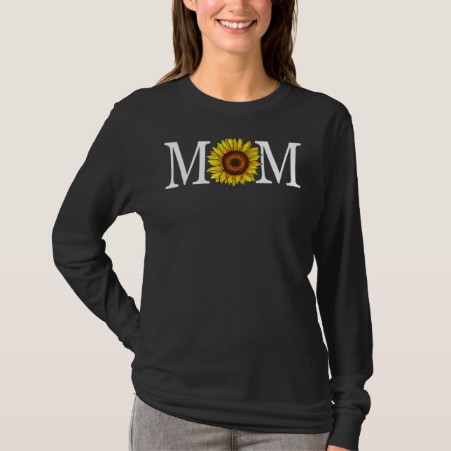 Mom Of The Birthday Sunflower Family Matching For  T-Shirt (Front)