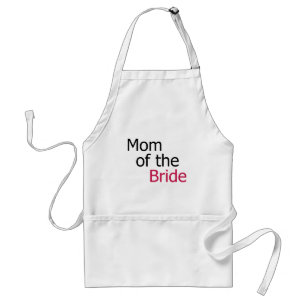 Mom of the Bride Adult Apron