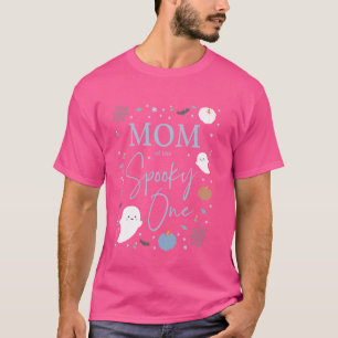 Mom of the Spooky One First Birthday Blue Boy 1st  T-Shirt