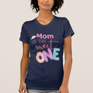 Mom of The Sweet One Brother 1st Birthday Donut T-Shirt