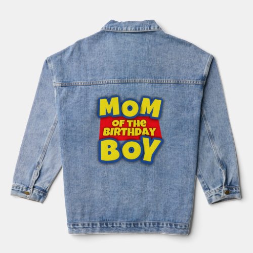 Mom Of The Toy  Denim Jacket