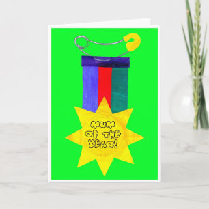 'Mom of the Year' Mother's Day Card