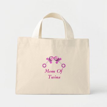 Mom Of Twin Girls Bag by packratgraphics at Zazzle