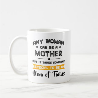 Mom of Twins Funny Mother's Day Gift for Her Mama Coffee Mug