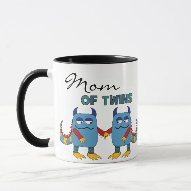 Mom of Twins Mug (Left)