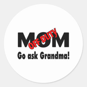 Thats It Im Going to Grandmas Sticker for Sale by tryinart